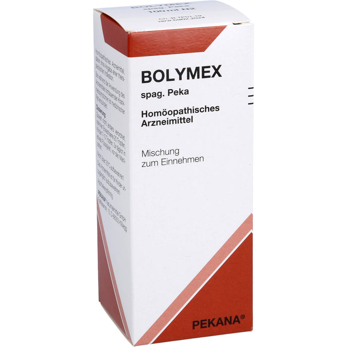 PEKANA Bolymex Spag. Peka Tropfen, 100 ml Lösung