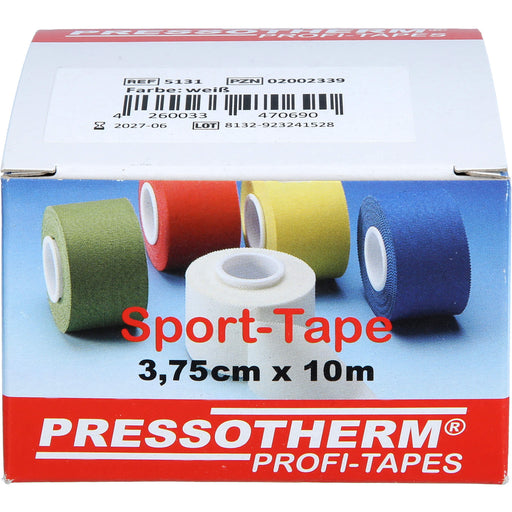 Pressotherm Sport-Tape weiß 3,8cmx10m, 1 St VER