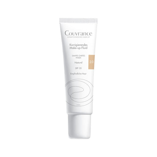 Avène Couvrance Korrigierendes Make-up Fluid Naturel SPF 20, 30 ml Lösung