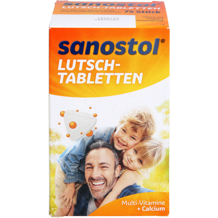 Sanostol Lutsch-Tabletten, 75 St. Tabletten