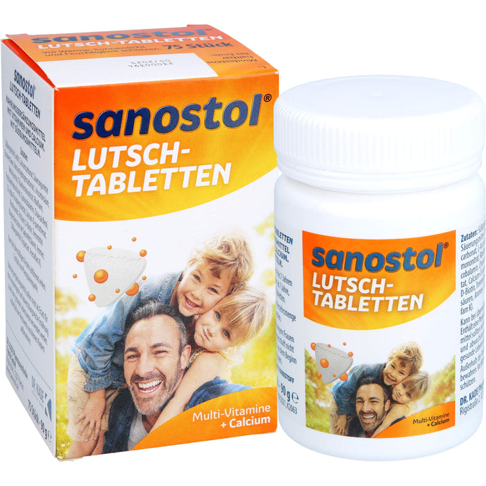 Sanostol Lutsch-Tabletten, 75 pcs. Tablets