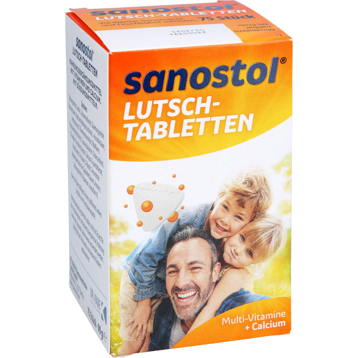 Sanostol Lutsch-Tabletten, 75 pcs. Tablets
