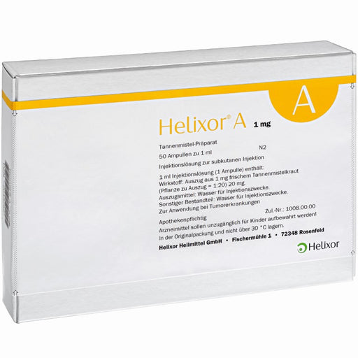 Helixor A 1 mg, 50 St. Ampullen