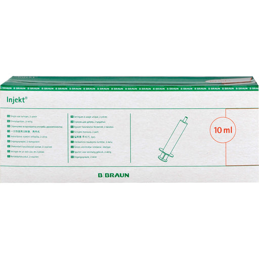 Braun Injekt 10 ml 2-teilige Einmalspritzen, 100 St. Spritzen