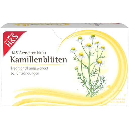 H&S Kamillenblüten Arzneitee Nr. 21, 20 St. Filterbeutel