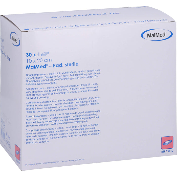 Saugkompressen 10x20 steril, 30X1 St KOM