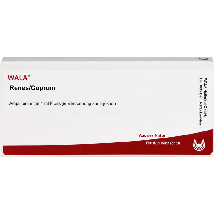 Renes/Cuprum Wala Ampullen, 10 pc Ampoules
