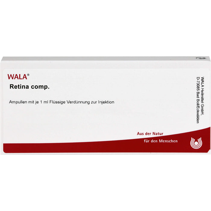 WALA Retina comp. Ampullen, 10 St. Ampullen