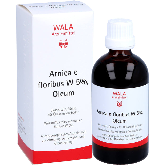WALA Arnica e floribus W 5% Oleum Badezusatz, 100 ml Huile