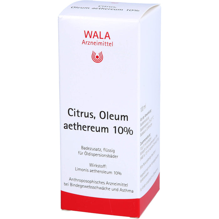 Citrus oleum aethereum 10% Wala, 100 ml OEL