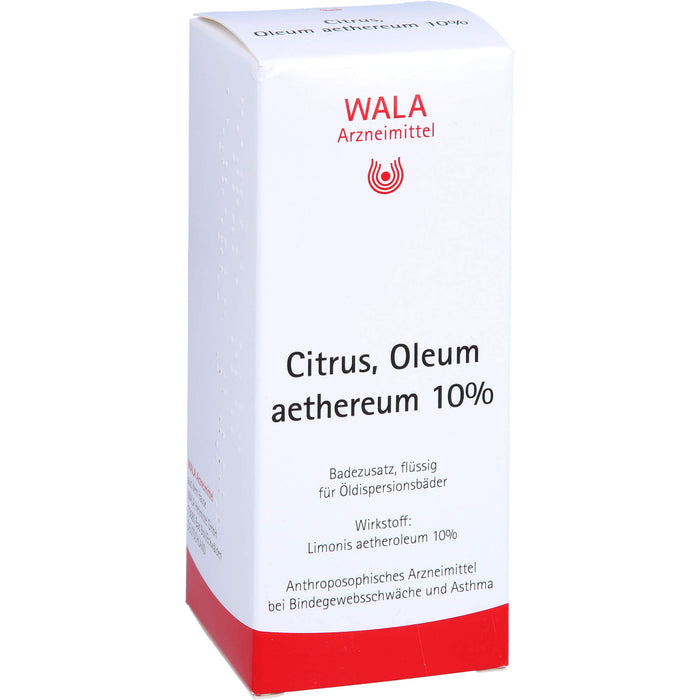 Citrus oleum aethereum 10% Wala, 100 ml OEL
