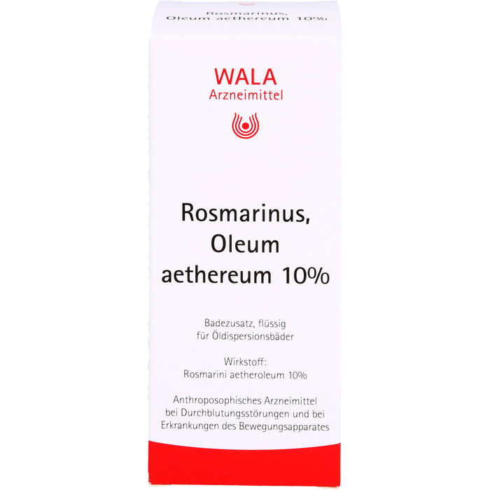 Rosmarinus Oleum aeth. 10% Wala, 100 ml Öl