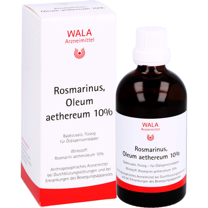 Rosmarinus Oleum aeth. 10% Wala, 100 ml Huile