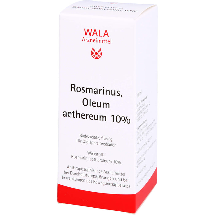 Rosmarinus Oleum aeth. 10% Wala, 100 ml Huile