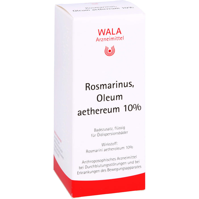 Rosmarinus Oleum aeth. 10% Wala, 100 ml Huile
