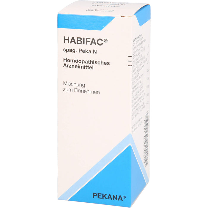 PEKANA Habifac Spag. N Tropfen, 100 ml Solution