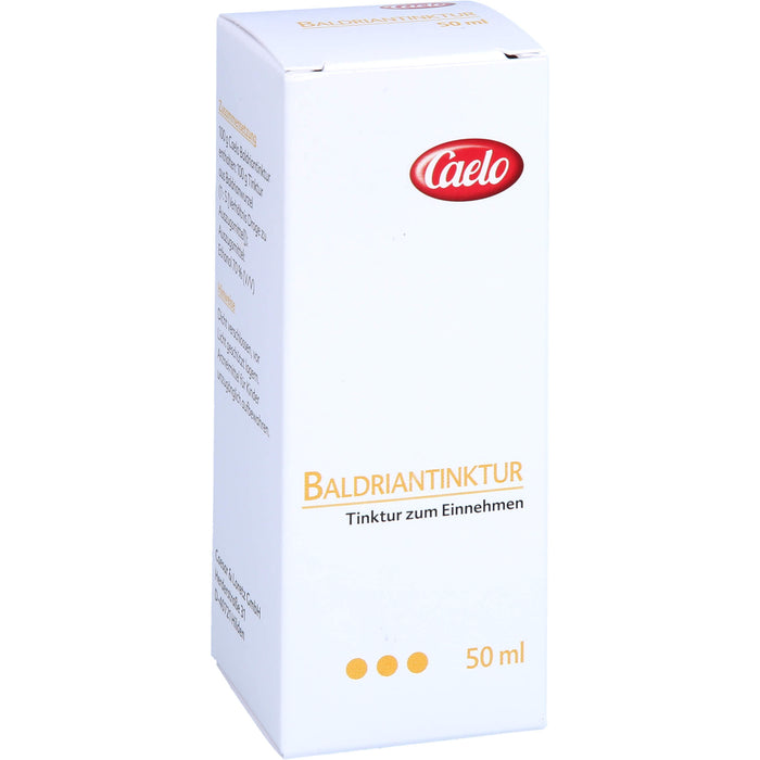 Caelo Baldriantinktur zur Beruhigung bei Einschlafstörungen, 50 ml Solution