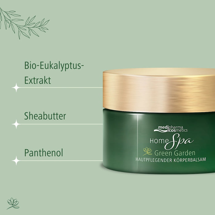 Medipharma Cosmetics Home Spa Green Garden hautpflegender Körperbalsam, 250 ml Balm