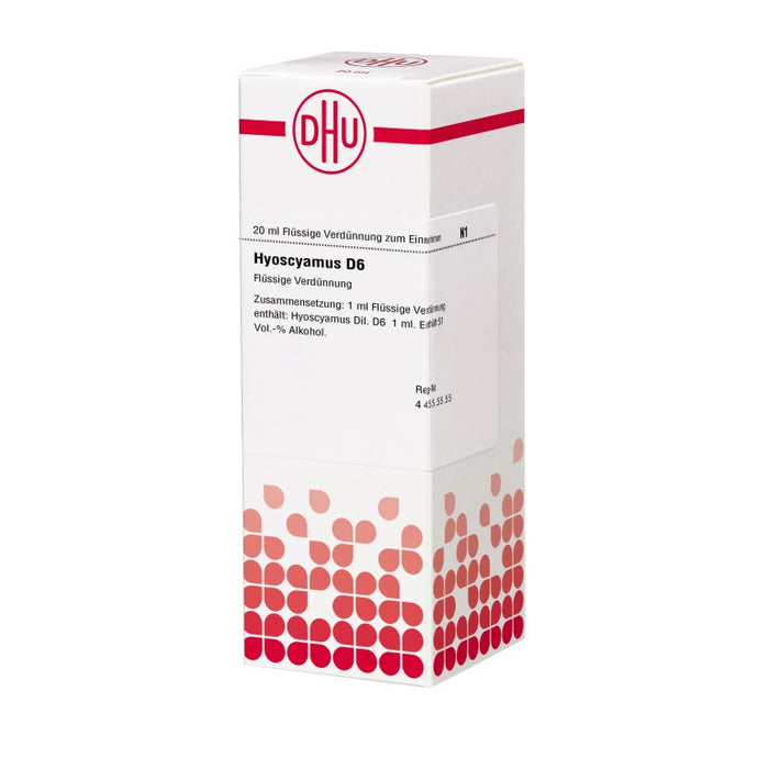 DHU Hyoscyamus D6 Dilution, 20 ml Solution