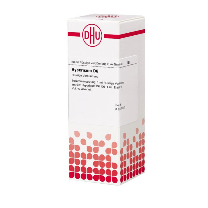 DHU Hypericum D6 Dilution, 20 ml Solution