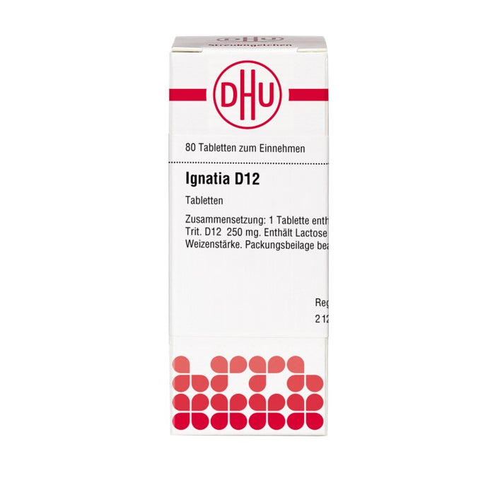 DHU Ignatia D12 Tabletten, 80 St. Tabletten