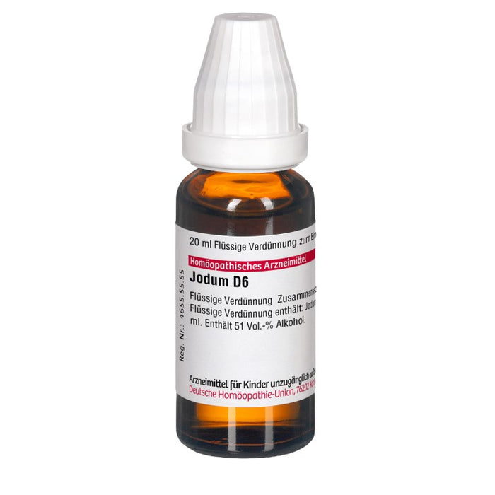 DHU Jodum D6 Dilution, 20 ml Solution
