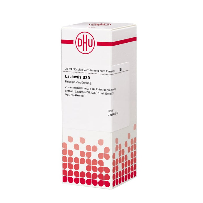 DHU Lachesis D30 Dilution, 20 ml Solution