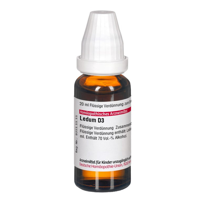 DHU Ledum D3 Dilution, 20 ml Solution