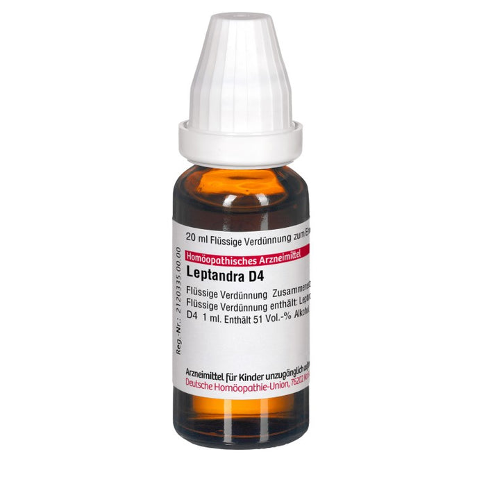 Leptandra D4 DHU Dilution, 20 ml Lösung