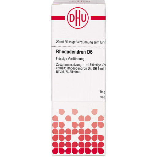 Rhododendron D6 DHU Dilution, 20 ml Lösung