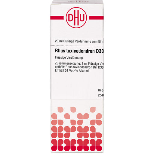 DHU Rhus toxicodendron D30 Dilution, 20 ml Lösung
