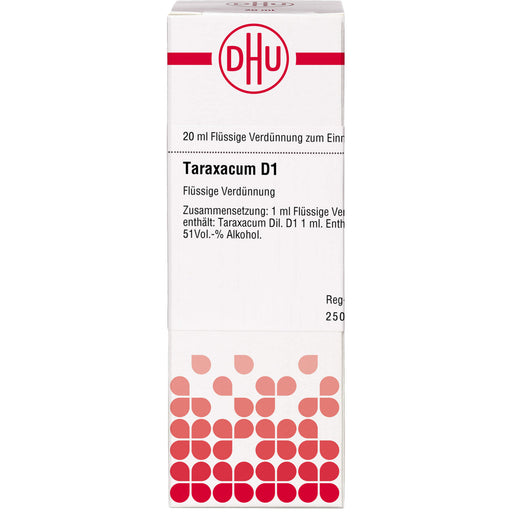 Taraxacum D1 DHU Dilution, 20 ml Lösung