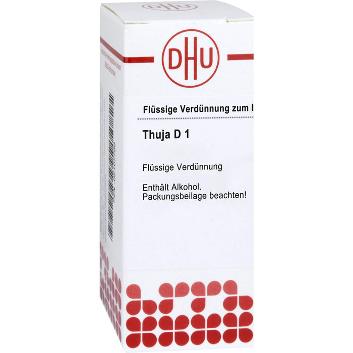DHU Thuja D1 Dilution, 20 ml Solution
