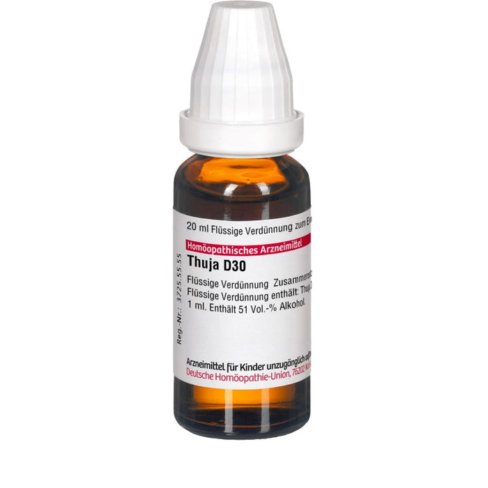 DHU Thuja D30 Dilution, 20 ml Solution