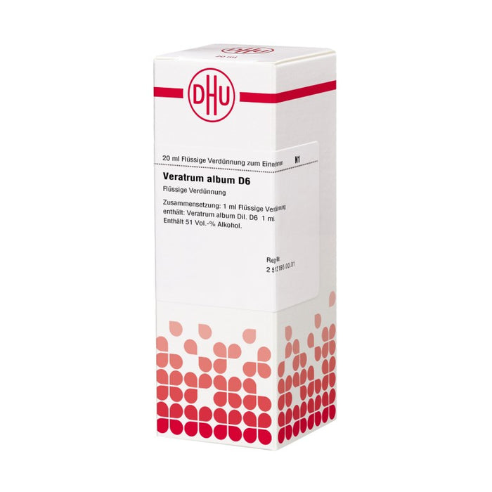 DHU Veratrum album D 6 Flüssige Verdünnung, 20 ml Solution