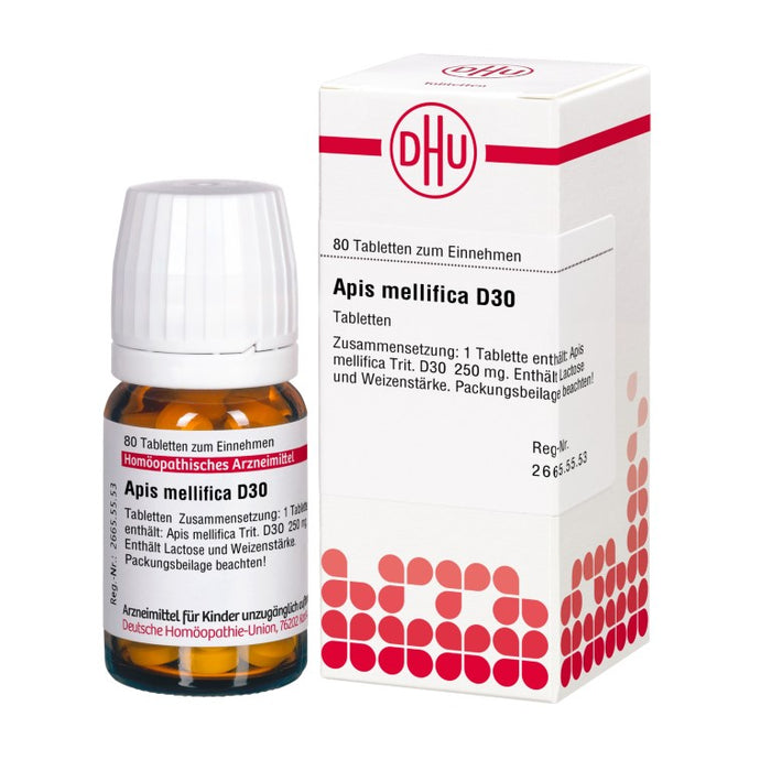 Apis mellifica D30 DHU Tabletten, 80 pcs. Tablets