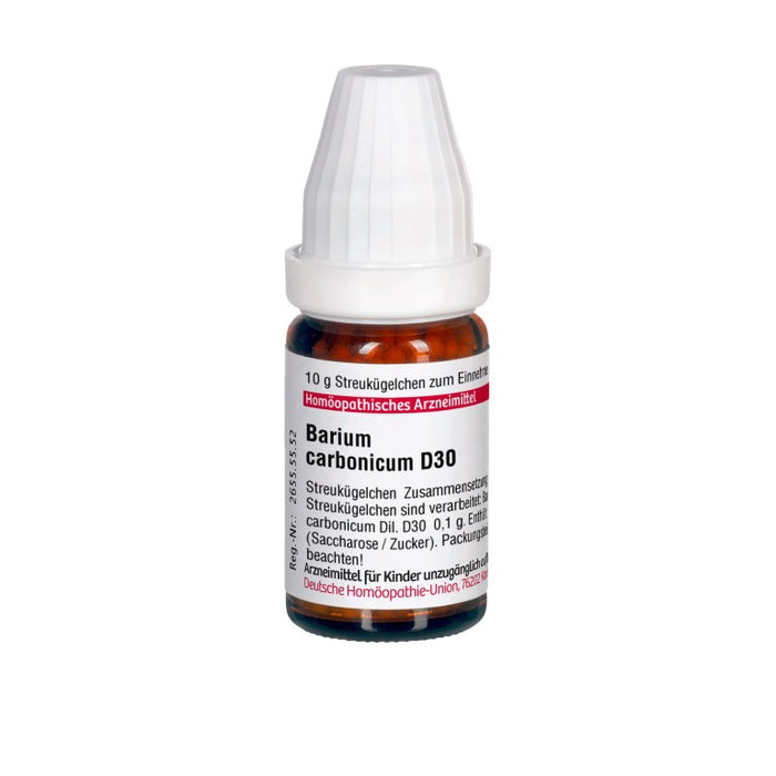 Barium carbonicum D30 DHU Globuli, 10 g Globules