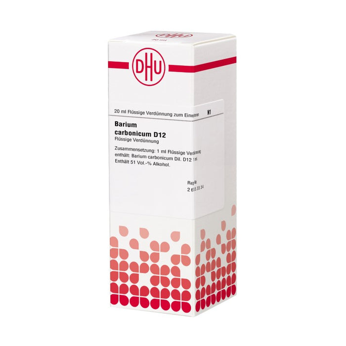 Barium carbonicum D12 DHU Dilution, 20 ml Solution