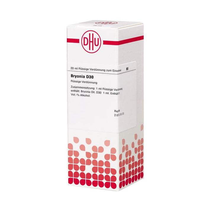 Bryonia D30 DHU Dilution, 20 ml Solution