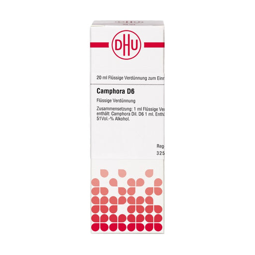 Camphora D6 DHU Dilution, 20 ml Lösung
