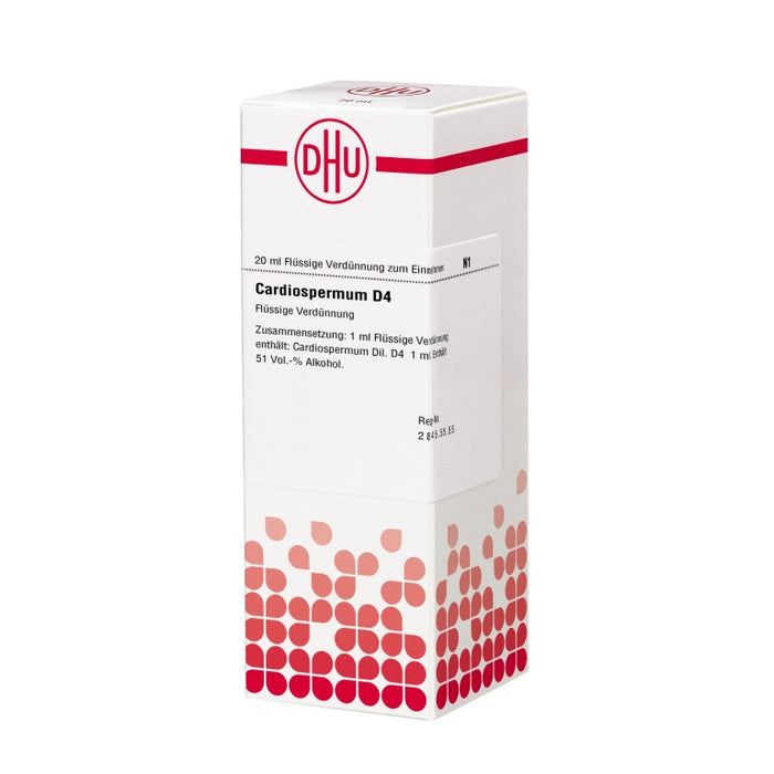 Cardiospermum D4 DHU Dilution, 20 ml Solution