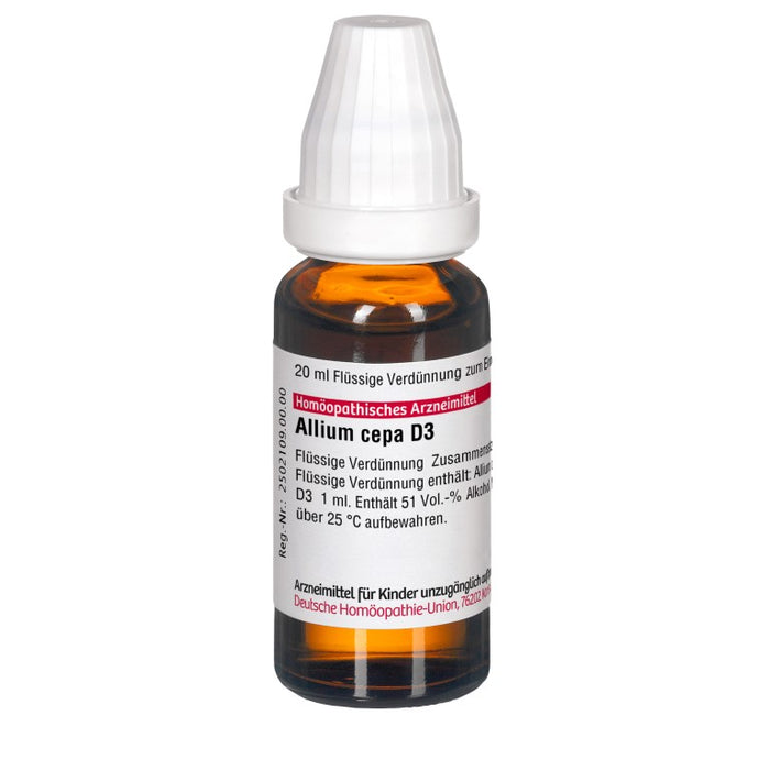Allium cepa D3 DHU Dilution, 20 ml Solution