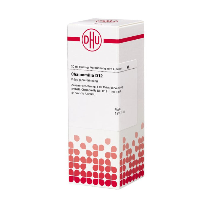 DHU Chamomilla D12 Dilution, 20 ml Solution