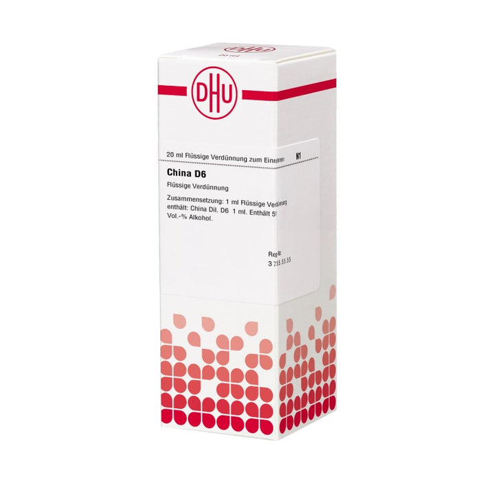 DHU China D6 Dilution, 20 ml Solution