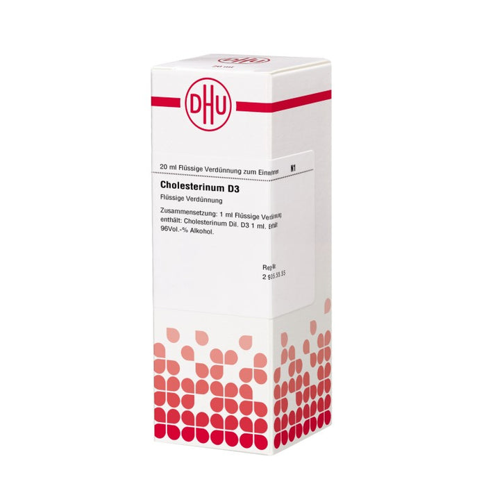 DHU Cholesterinum D3 Dilution, 20 ml Solution
