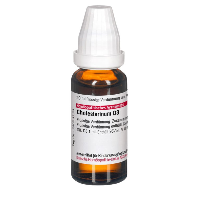 DHU Cholesterinum D3 Dilution, 20 ml Solution
