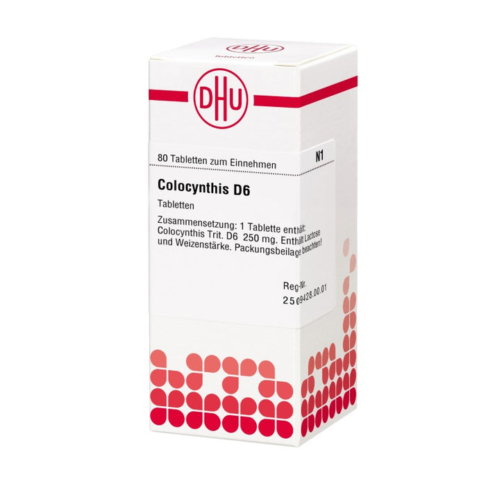 Colocynthis D6 DHU Tabletten, 80 pcs. Tablets