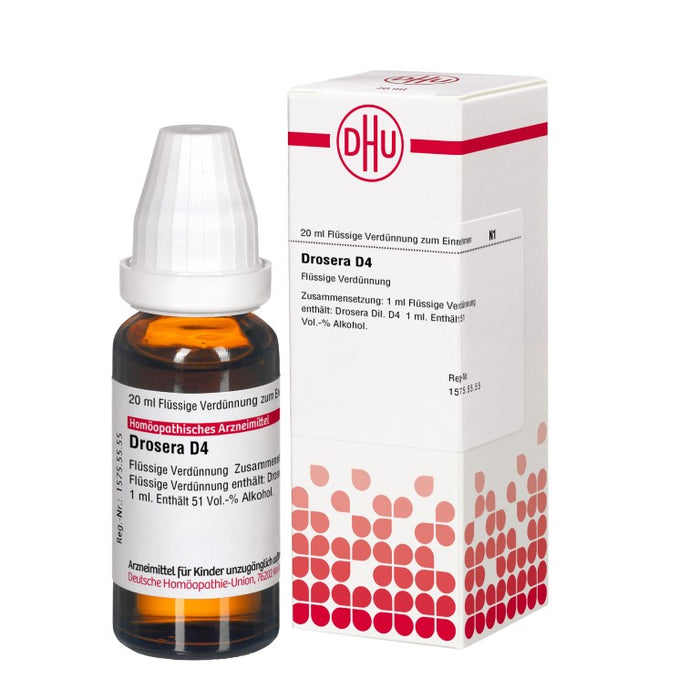 Drosera D4 DHU Dilution, 20 ml Lösung