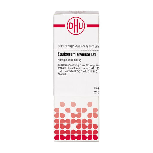 Equisetum arvense D4 DHU Dilution, 20 ml Lösung