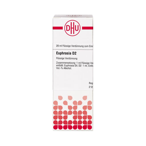 Euphrasia D2 DHU Dilution, 20 ml Lösung